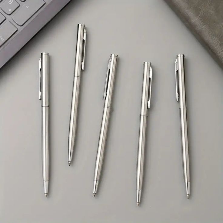 Custom Metal Pen Personalised in Silver or Gold